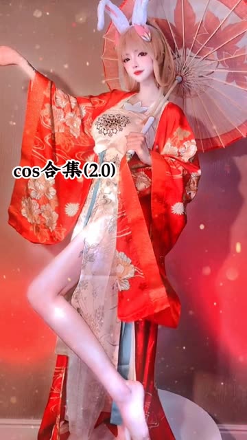 G44不会受伤cos胜利女神，妮姬猫咪