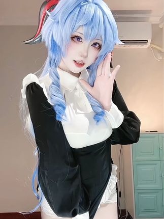 Nyako喵子紧致蜜腿让人心跳加速，蜜腿cosplay高清图