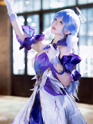 半半子清纯唯美美女cosplay达人女神模特拍摄私房写真照片，唯美私房写真高清