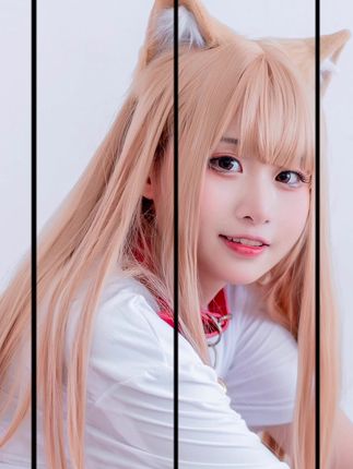 Nyako喵子紧致蜜腿让人心跳加速，蜜腿cosplay高清图