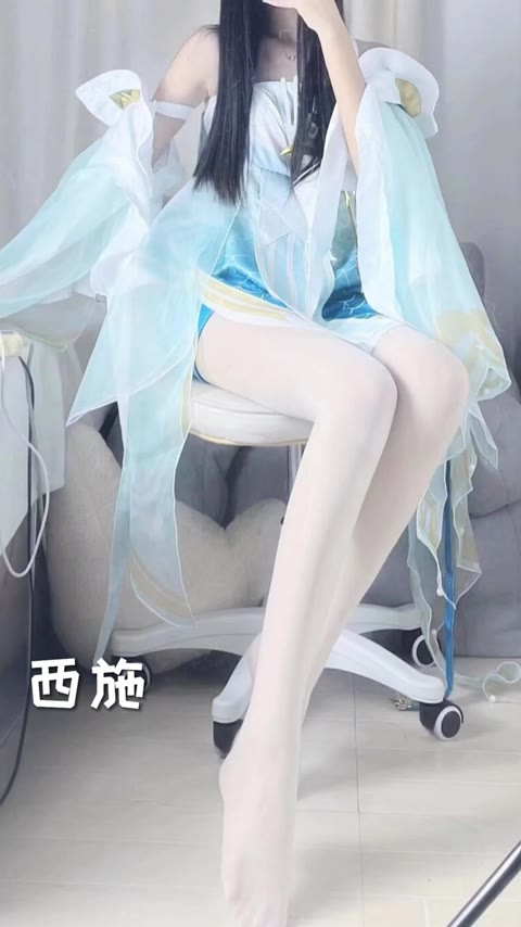 一小央泽糯米元宵羊毛瀑布作品欣赏，精美COS