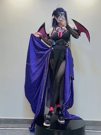 Nyako喵子紧致蜜腿让人心跳加速，蜜腿cosplay高清图